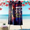 New York Giants Print Beach Towel, Large Soft Quick Dry Towel for Beach Camping Swimming