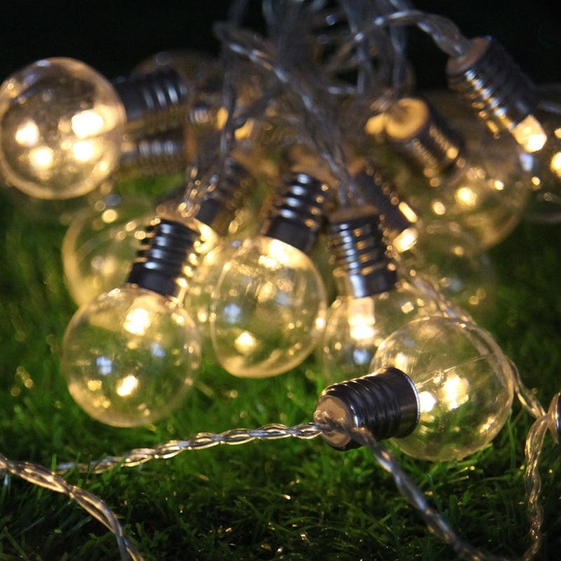 Buy 10 20 Bulbs String Lights Ball Shape Vintage Bulb Indoor Outdoor Lamp Decoration At Affordable Prices Free Shipping Real Reviews With Photos Joom