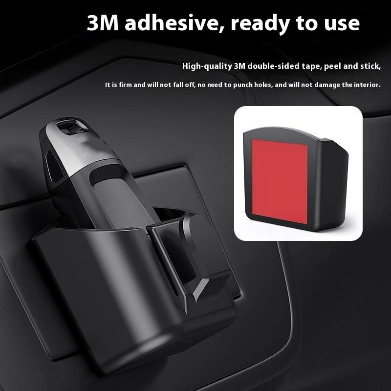 Car Dashboard Key Storage Box Reusable Back Adhesive Organizer Box Anti-Slip Dashboard Organizer Car Stowing Tidying Accessorie