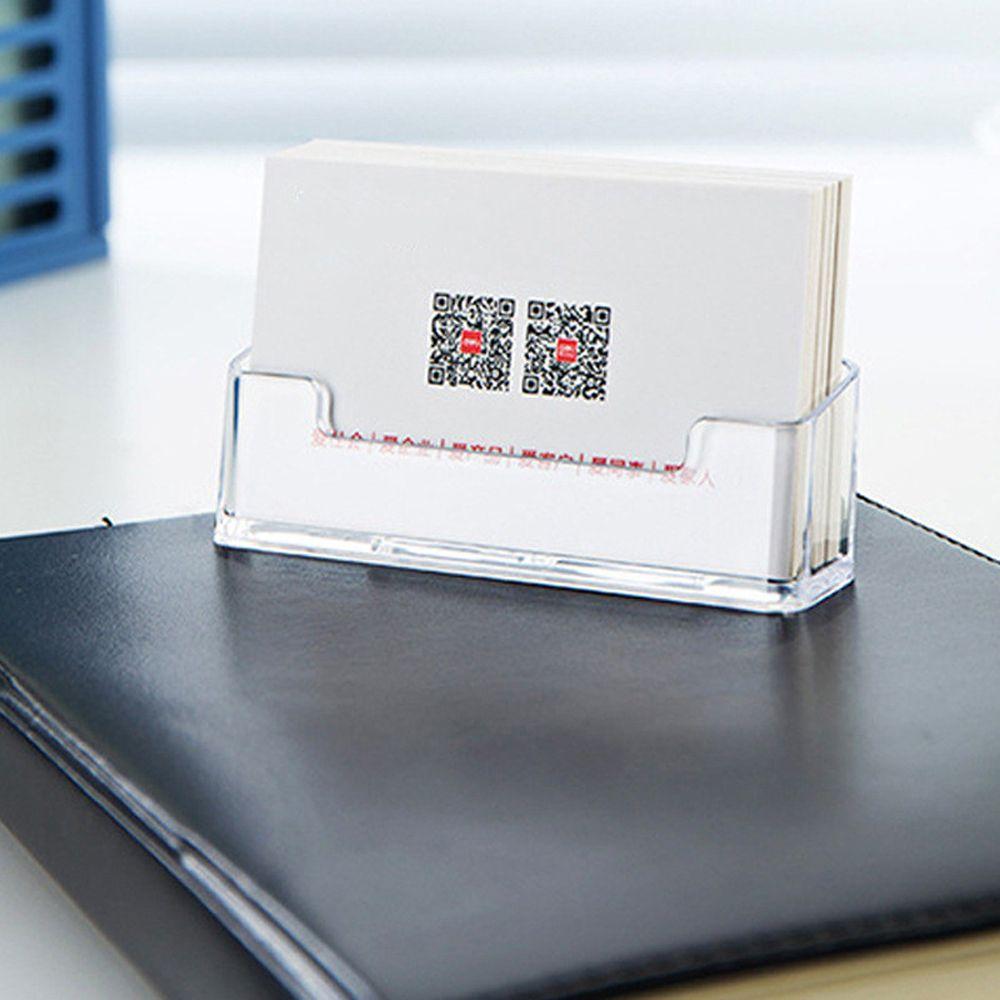 Display shelf Desk Business Holders Desktop Storage Box Card Display Stand Business Card Holder