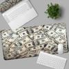 Gaming Laptop Dollar HD Printing Desk Mat Mouse Pad Pc Accessories Table Pads Deskmat Gamer Cabinet Non-slip Keyboard Mousepad