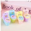 1pcs/3pcs Pencil Sharpener Creative Toilet Shape Cartoon Unicorn School Supplies Gift Accessories Back To School
