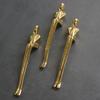 Gold Door Handle Zinc Alloy Drawer Knob Modern Cabinet Pull