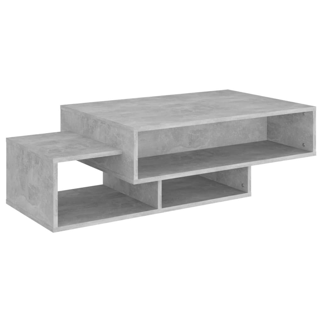 Vidaxl Couchtisch, Beton Grau, 105X55X32 Cm