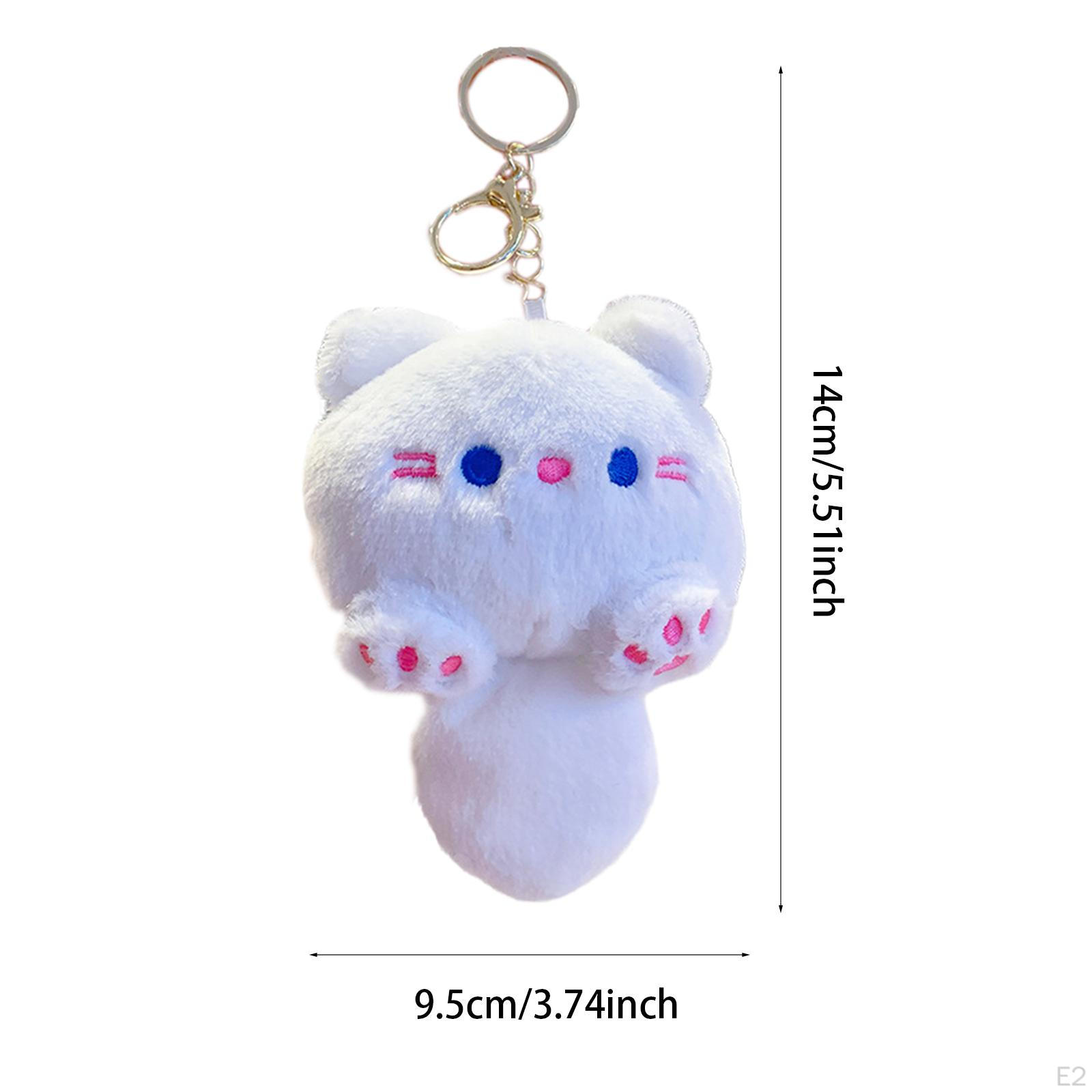 Плюшевая кукла-подвеска для ключей от машины для рюкзака — фото 3