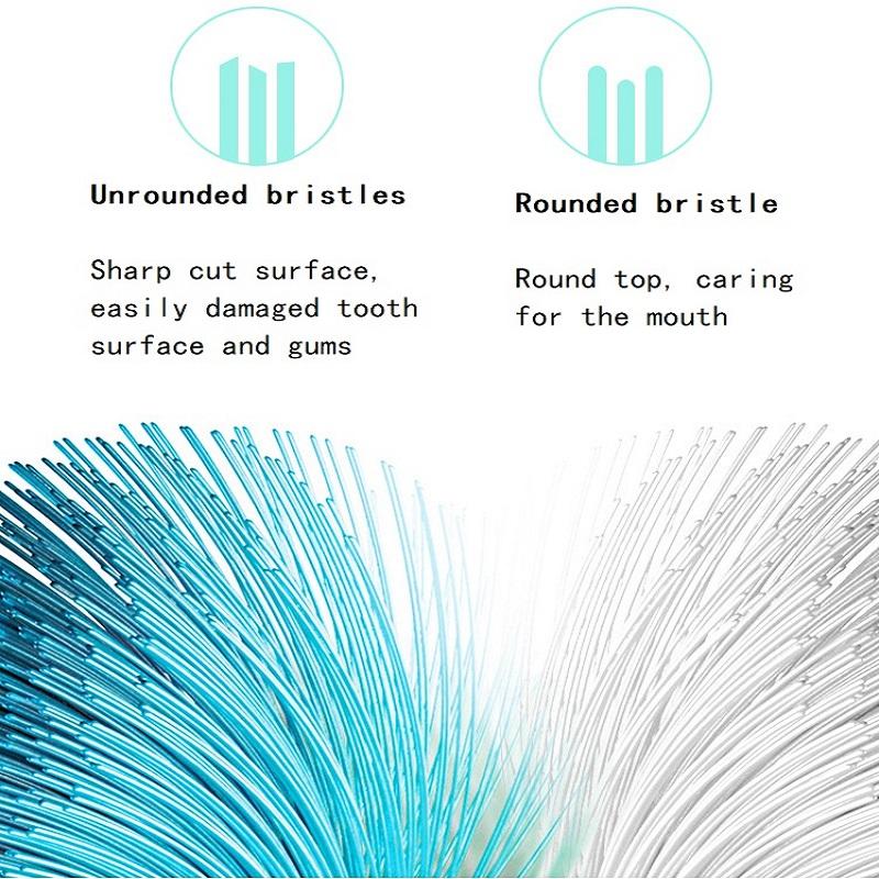 4 Pcs/Pack Electric Toothbrush Replacement Heads For XIAOMI MIJIA T300/T500/T700 Soft Bristle Nozzle Deep Clean Tooth Brush Head