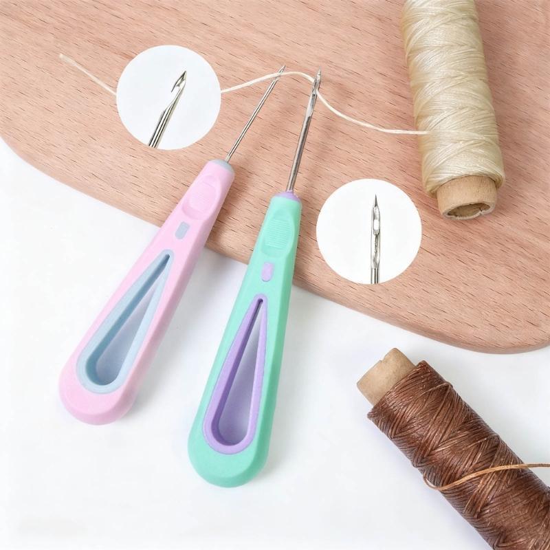 

Leather Tool for Hand Sewing Projects Comfortable Rubber Grip Sturdy Construction Efficient Punching China Mainland