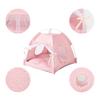 Mosquito Prevention Cat Dog Bed Kennel Semi Enclosed Cat Villa Foldable Pet Tent  Rabbits