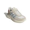Adidas Originals Retropy F2 Fabric Comfortable Sports Durable Low-Top Running Shoes Kids Sneakers White IG0753