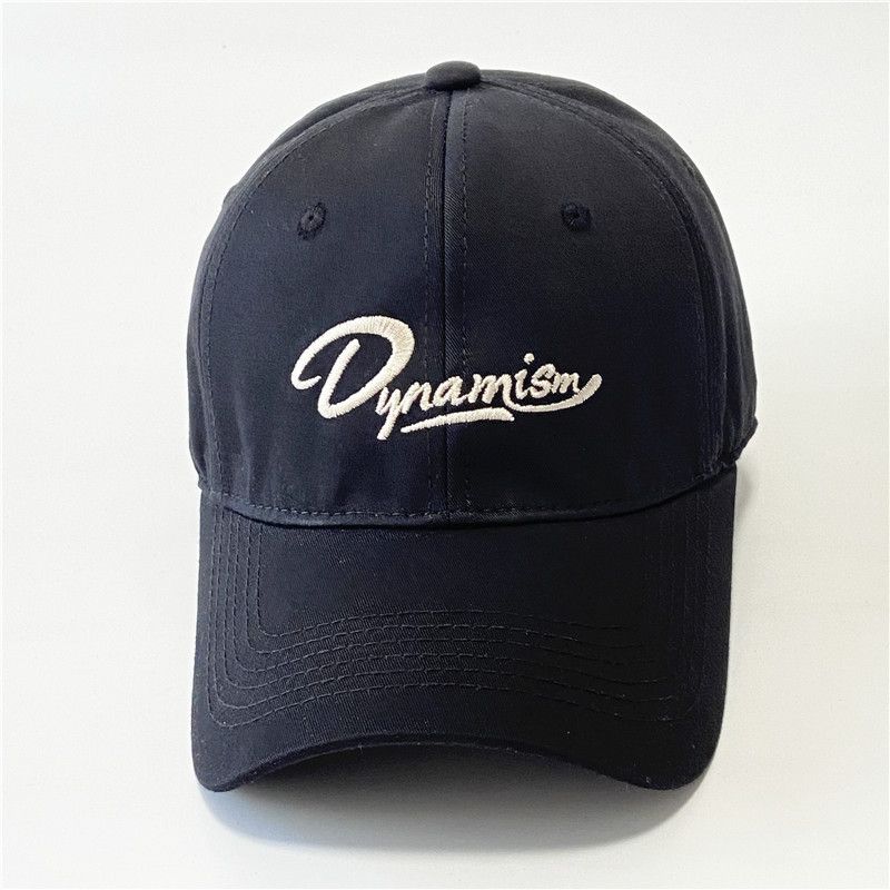

Deep Top Big Head Circumference Baseball Cap Men and Women K-style Letters Embroider Sun Hat Spring and Summer Travel Face-Looking Small Peaked Cap Black Adjustable head circumference (60-63cm)