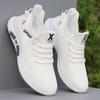 Men's Shoes, New Summer Breathable Casual Sneakers, Korean Style Trendy Versatile Mesh Running Shoes for Men