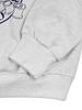 LA MAISON STUDIO Women'S Crop Flare Circle Heavy Terry Sweatshirt Ash Gray (Fcd3Ts711W)