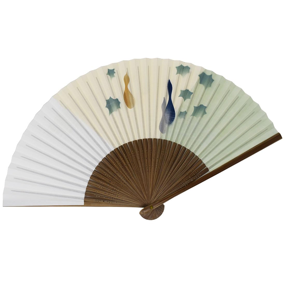 

Kimono Kyoto Tailored 22cm [Stylish Iroha] Fan, Gourd, Karaki, Men s,