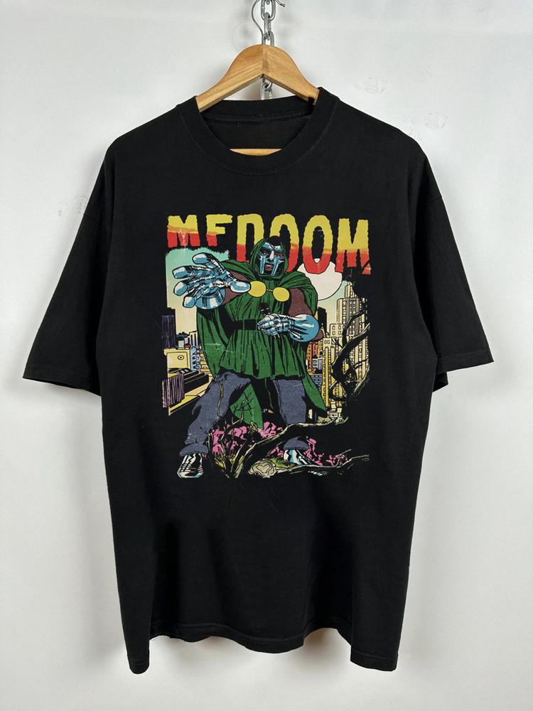 

Vintage MF Doom Rapper Shirt Short Sleeve Black S-5XL AA133 Unisex T-Shirt XXL