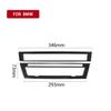 For BMW 5 Series F10 2011-2017 Carbon Fiber Central CD Air Conditioning Control Panel Trim Cover Car Interior Decoration