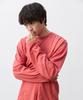 Peullabijeum Men Plain Relaxed Long Sleeve T-Shirt - Red