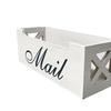 Compact, Wall-mounted Desk Mailbox Made of [material Name], Space-saving, Rustic Style, Lightweight,