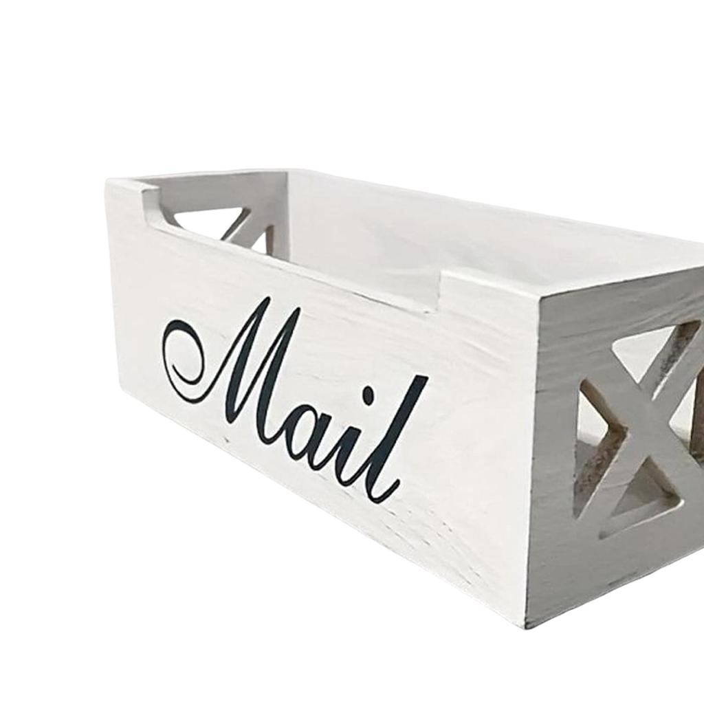 Compact, Wall-mounted Desk Mailbox Made of [material Name], Space-saving, Rustic Style, Lightweight,