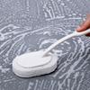 Long Handle Sponge Scrubber for Bathroom, Thickened Scouring Pad Brush for Bathtubs, Floors, and Tile Stain Removal