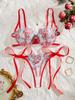 Lingerie Set Erotic Lace Bra Panty Set Perspective Sex Erotic Costumes Lingerie Set Underwear Dress Porn Sexy Lingerie for Women