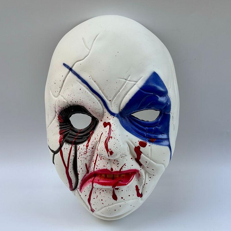 Strašidelná tvář Halloweenský kostým Párty rekvizity Hororová cosplay Maškarní doplňky pro dospělé