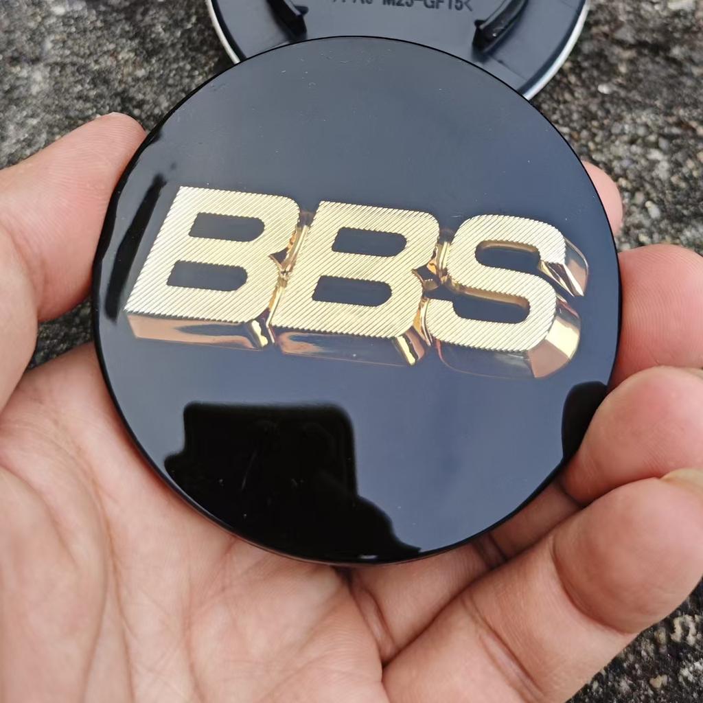9 colors 70mm high-quality acrylic set of 4 BBS modified Stickers For BBS wheel hub center cover logo 5624073 5624120