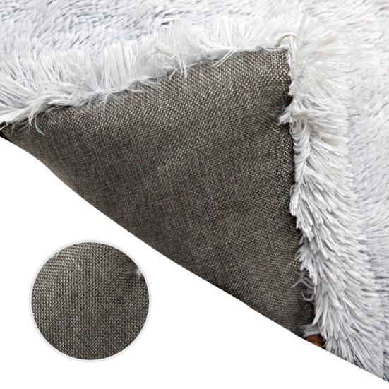 2 In 1 Foldable Plush Cat Kitten House Puppy Sleeping Bed Warm Cushion Carpet
