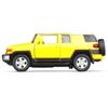 1/32 Scale Toyota FG Cruzer Game DICAST Multi-purpose Sports Car Model with Rear Trailer Model That Can Open The Door Group As A Gift for Young Boys
