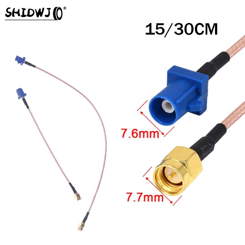 GPS Antenna Adapter Fakra C To SMA Male Pigtail Cable RG316 For Car DVR GPS Module Tracking Antenna Navigation System Receivers