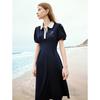 Chuyu 2025 Spring/Summer Academy Style POLO Midi Dress