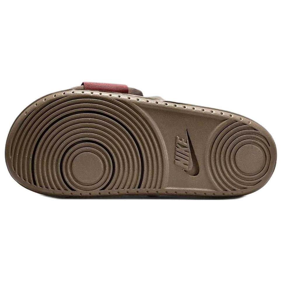 New Nike Offcourt Adjust Slide Ironstone Red Sepia Coconut Milk DQ9624-005