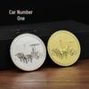 Terracotta Army Commemorative Coin - Qin Shi Huang Souvenir, Perfect for Gifts, Conferences, and Xi'an Tourism