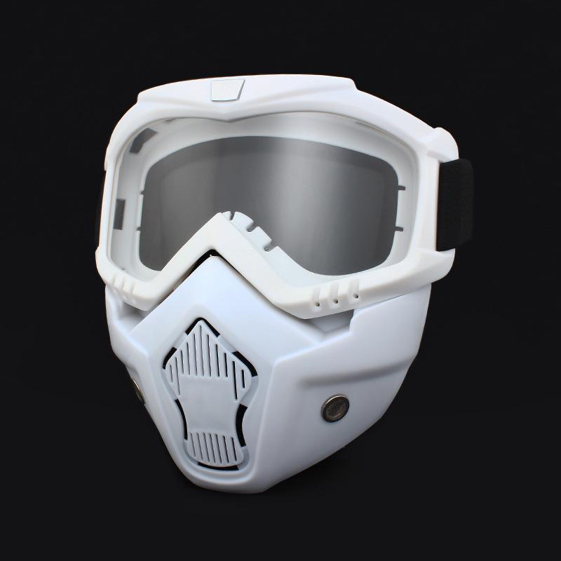 Outdoor-Geländemaske Radsportbrille Motorrad-Windschutzscheibe Harley-Maske Bergsteigen Ski Spritzschutzbrille
