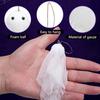 24 Pcs Halloween Ghost Decorations White Gauze Ghost Hanging Ornaments Small Hanging Ghosts Tree Ornaments for Farmhouse Haunted House Party