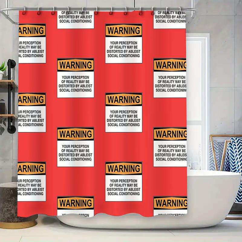 

Shower Curtain Waterproof Modern Abstract Pattern Bathroom Decor Fabric Liner Vintage Farmhouse Coastal Style Home Textile 90x180cm
