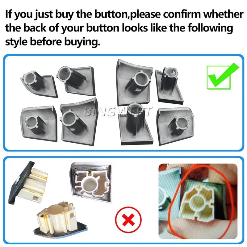 For Mercedes Benz Class GL W164 2006-2009 Car Steering Wheel Button switch panel Frame decoration Cover Interior Car Accessories