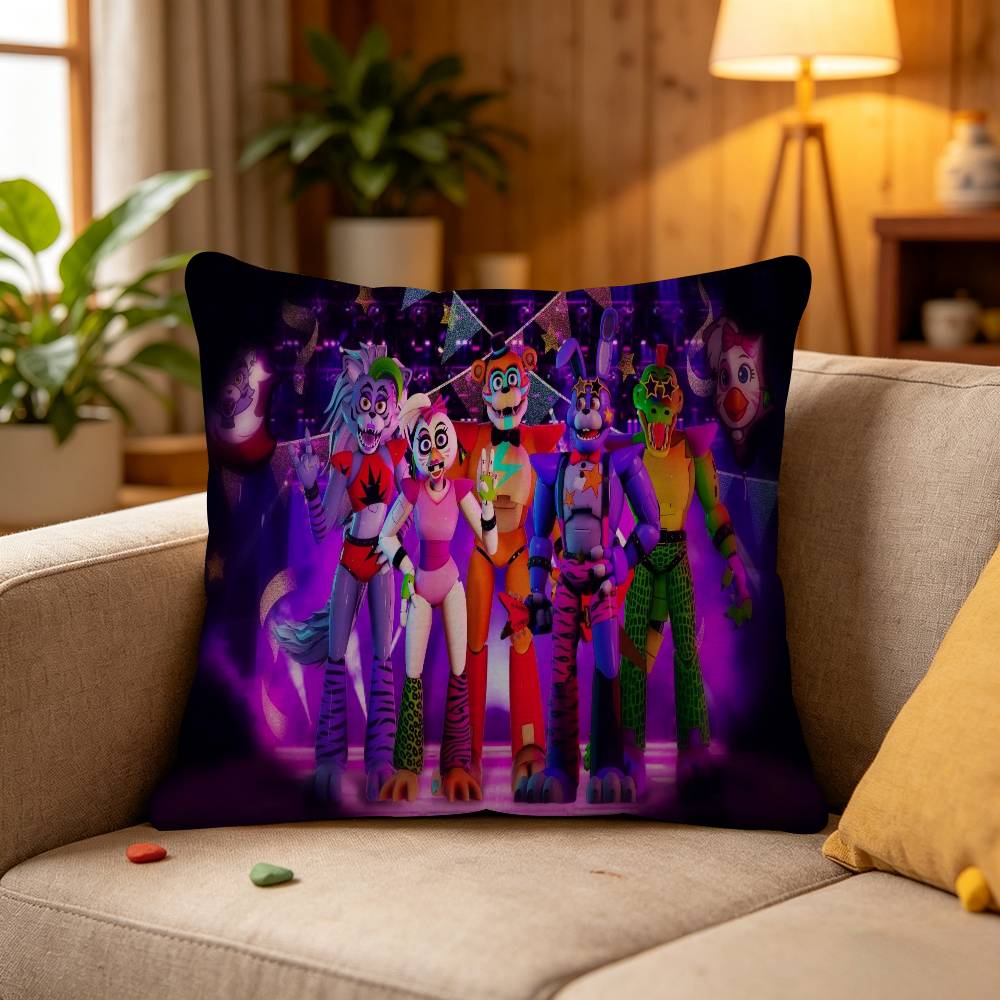 Fnaf Five-nights-At-Freddys Personalized Pillow Dust Cover Bedroom Kids Party Decoration Pillowcase Birthday Children Gift