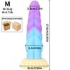 NEW Luminous Anal Plug Female Masturbator Expansion Anal Dildos for Women Soft Silicone Butt Plug Gay Sex Toys Prostate Massager
