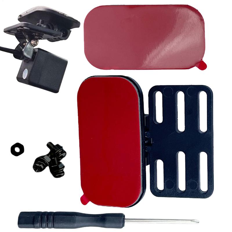 Rear Camera Holder Car Rear Dash Cam Mounting Bracket Rear Windshield Backup Camera Bracket with Multi-Angle Adjustment