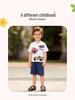 Little Maven Sommer Lässig Jungen Auto Cartoon Set, Europäischer & Amerikanischer Stil Kinderbekleidung