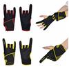 Half Finger Bowling Ball Gloves Mittens Sports Gloves Comfortable Bowling Glove  Unisex
