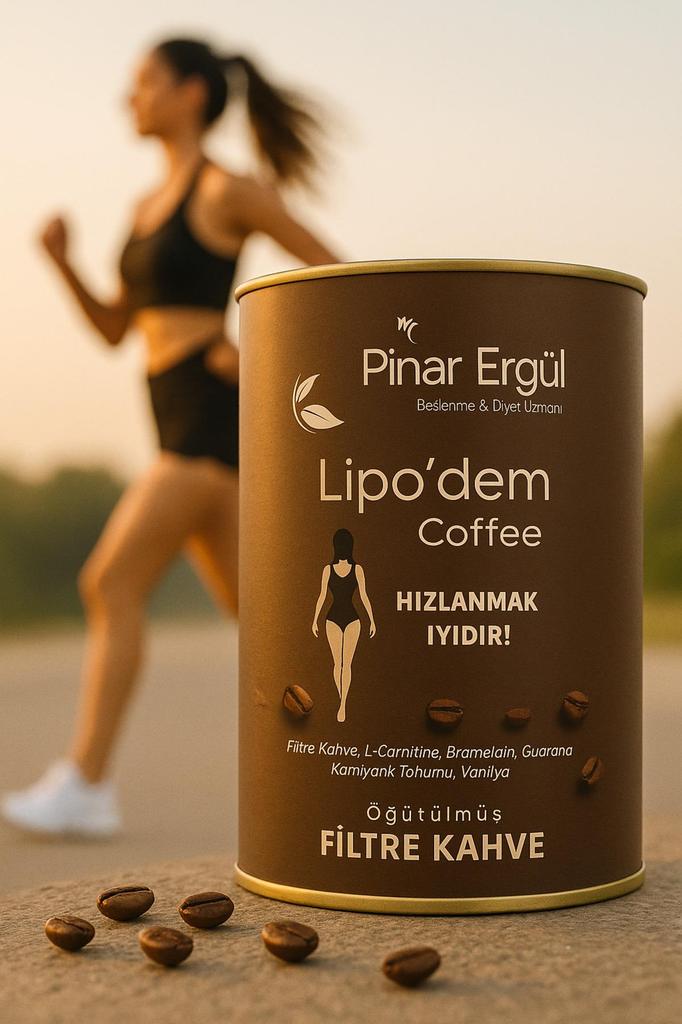 LIPO'DEM WELLNESS L-Carnitin, Vanille-Geschmack, Fit Form Filterkaffee