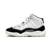 Air 11 Retro PS Dankbarkeit / Defining Moments Kinder-Sneaker Weiß Schwarz Metallic-Gold 378039-170