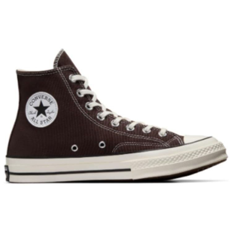 Converse Chuck 70 High Dark Root Unisex Sneakers Brown Egret Black A08137C