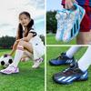 Neue Kinder Drehschnallen Fußballschuhe