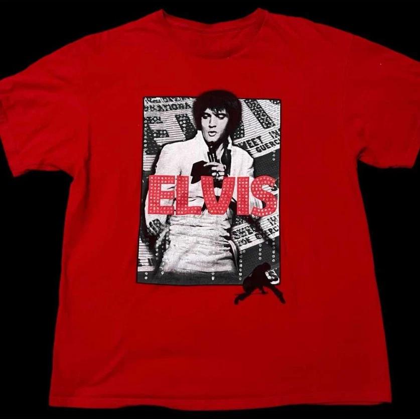 Elvis Presley Graceland T-Shirt Memphis Music Graphic Tee Unisex S-5XL S