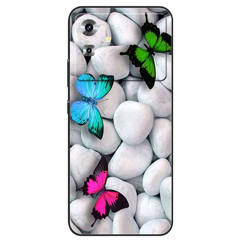 Funda para Teléfono Para Cubot Note 21 Funda Moda Mármol Silicona Suave Cubiertas Traseras Para Cubot Note 21 Protección Carcasas NOTE21 Bolsa Encantadora