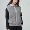 Blu Dot Soft Boucle Hooded Zip Vest Mg