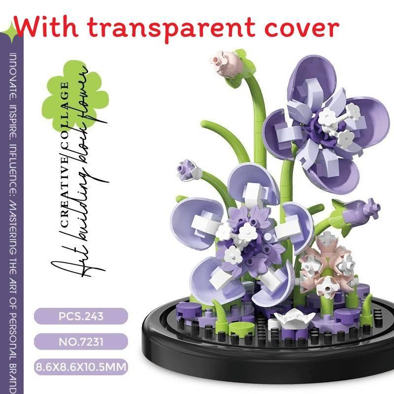 

Лилии Подсолнухи Розы Гибискус Букет Конструктор С Крышкой Пылезащитный Romantic Fantasy Dust Cover