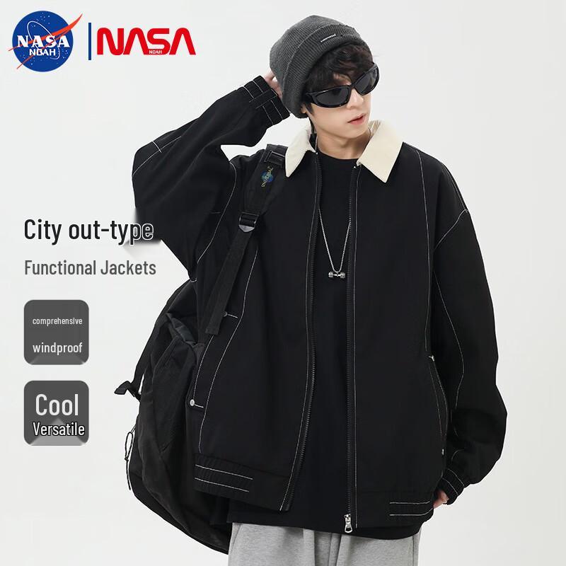 

NASA NOAH Men s Loose-Fit Workwear Jacket 2XL